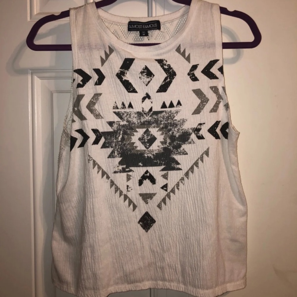 Designed tank top